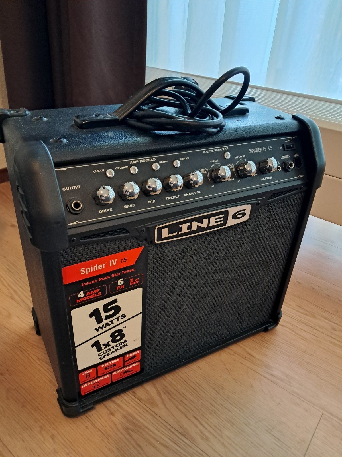 Line 6 Spider IV 15 Gitaarversterker, Ophalen, Gebruikt, Gitaar, Minder dan 50 watt