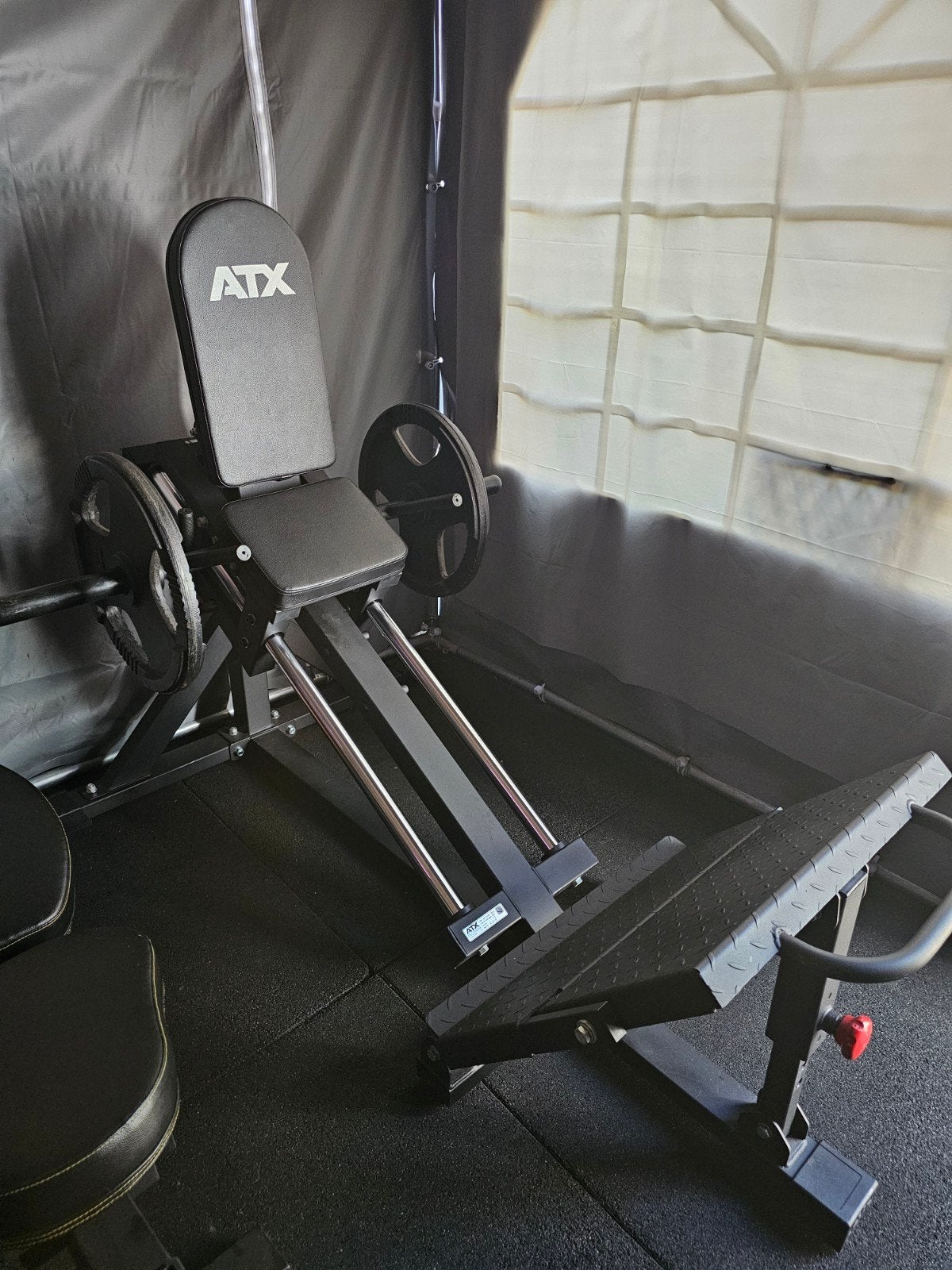 ATX Compact Legpress, Sport en Fitness, Fitnessmaterialen, Ophalen, Zo goed als nieuw, Benen, Overige typen