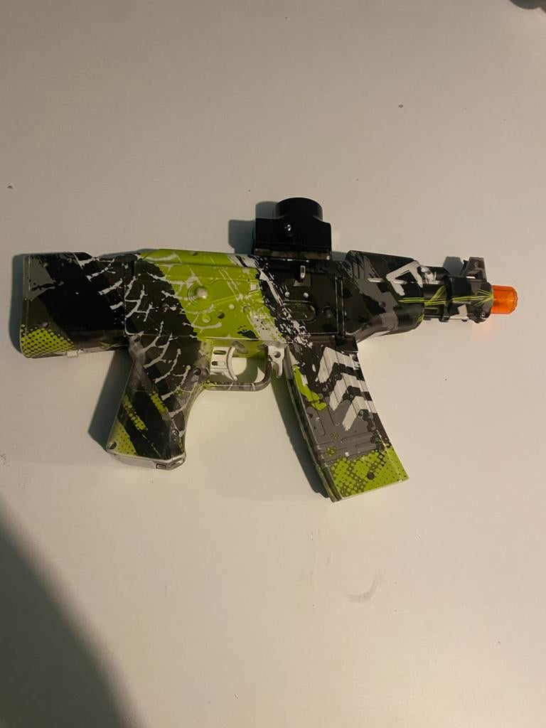 Watergel Blaster Speelgoedgeweer met Accu en Grenade, Ophalen of Verzenden, Zo goed als nieuw