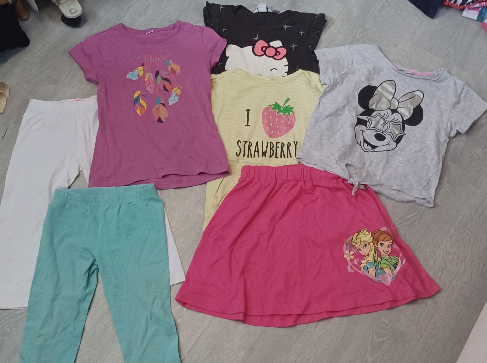 Zomerkleding pakket meisje, maat 122/128, Ophalen of Verzenden, Zo goed als nieuw, Meisje, Overige typen