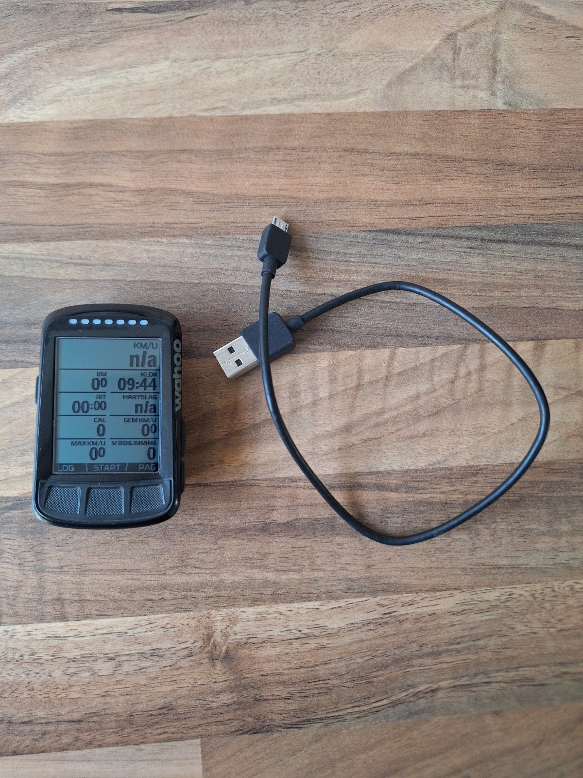 Wahoo Elemnt Bolt V1 GPS Fietscomputer, Ophalen of Verzenden, Draadloos, Gebruikt