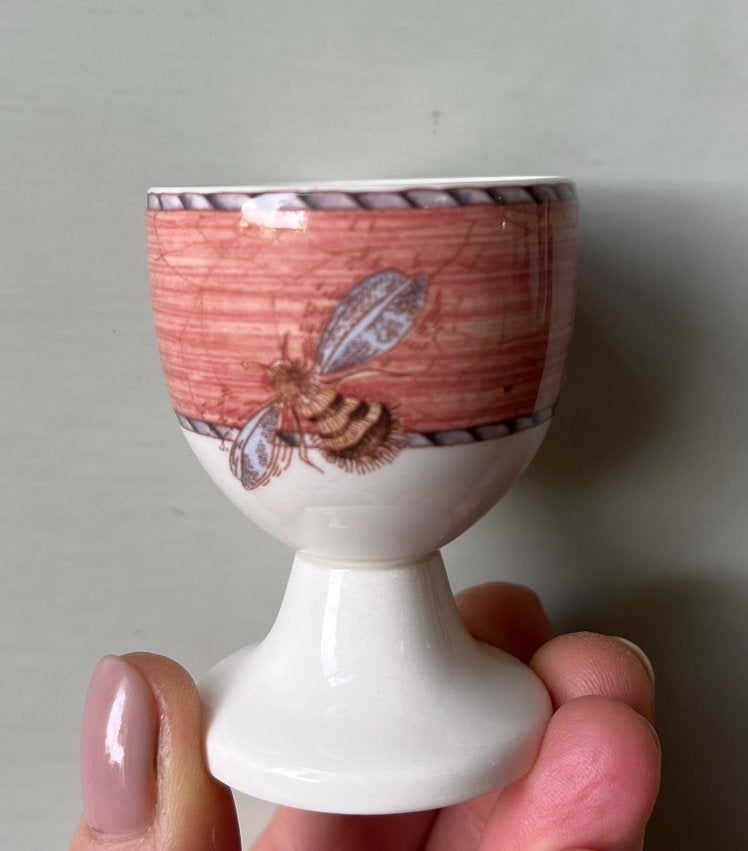 Wedgwood Sarah's Garden Eierdopje - Bijenmotief, Ophalen of Verzenden