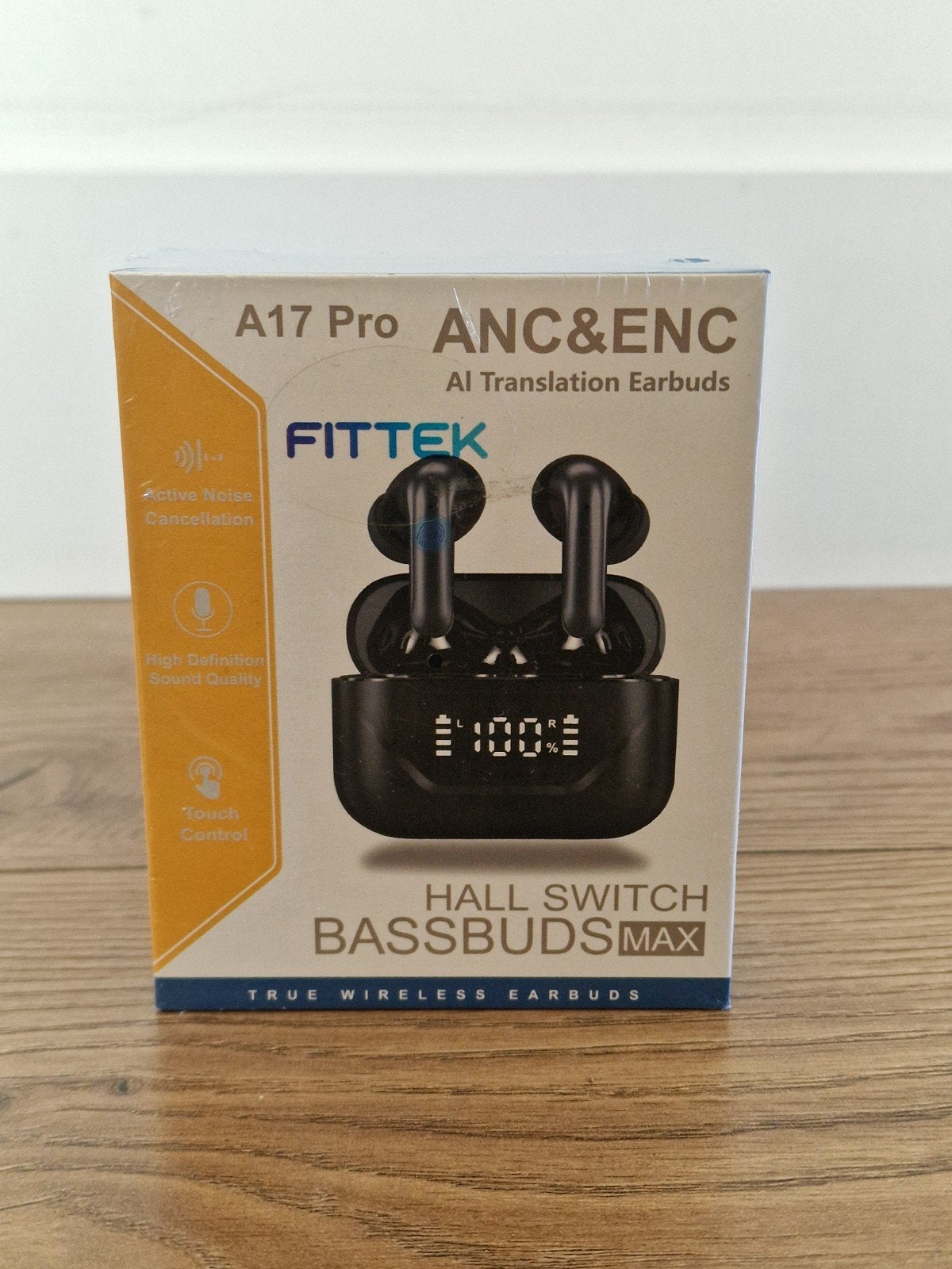Fittek A17 pro Draadloze oordoppen - gloed nieuw, Ophalen of Verzenden, Nieuw, Apparaten