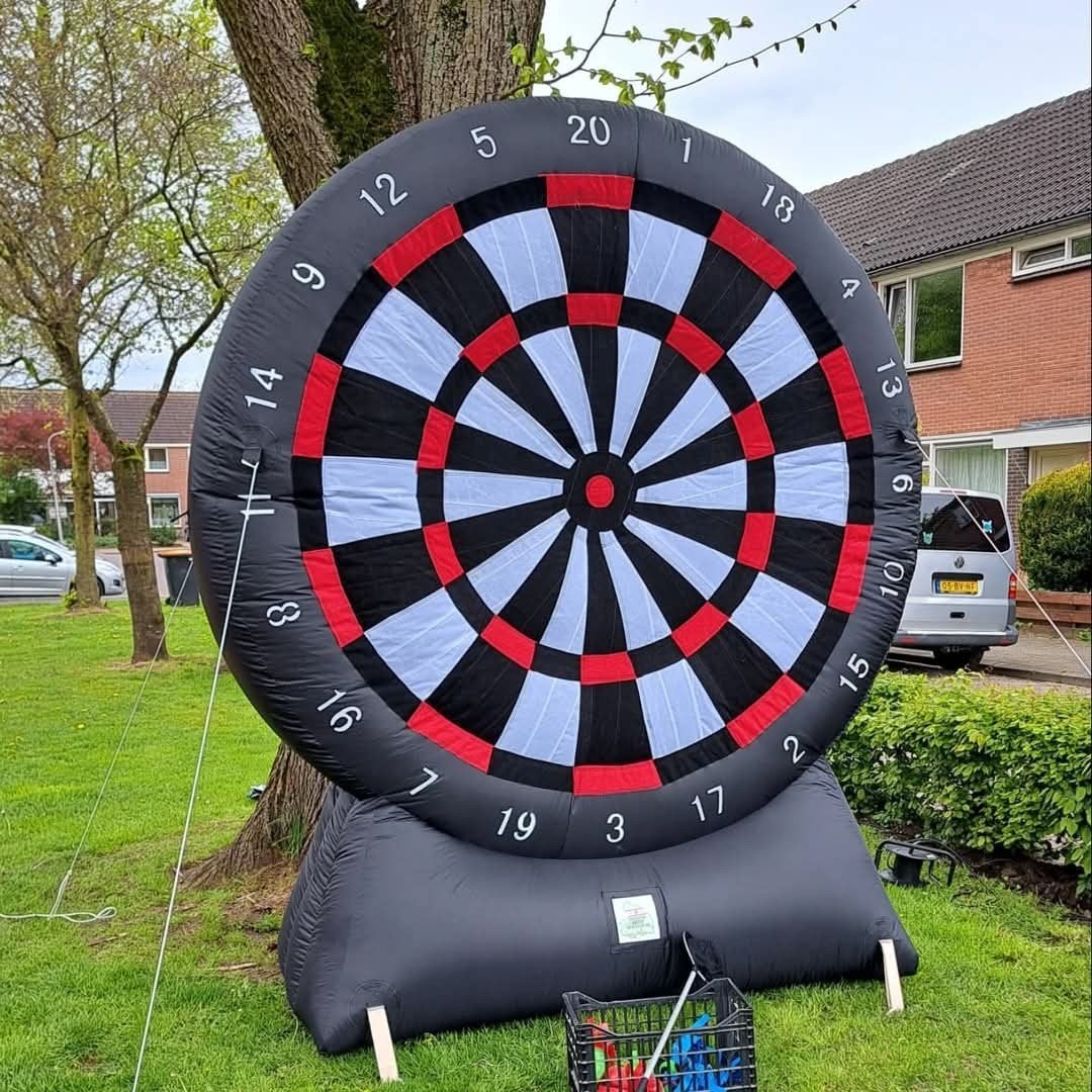Groot opblaasbaar dartbord te huur!, Ophalen, Zo goed als nieuw, Overige
