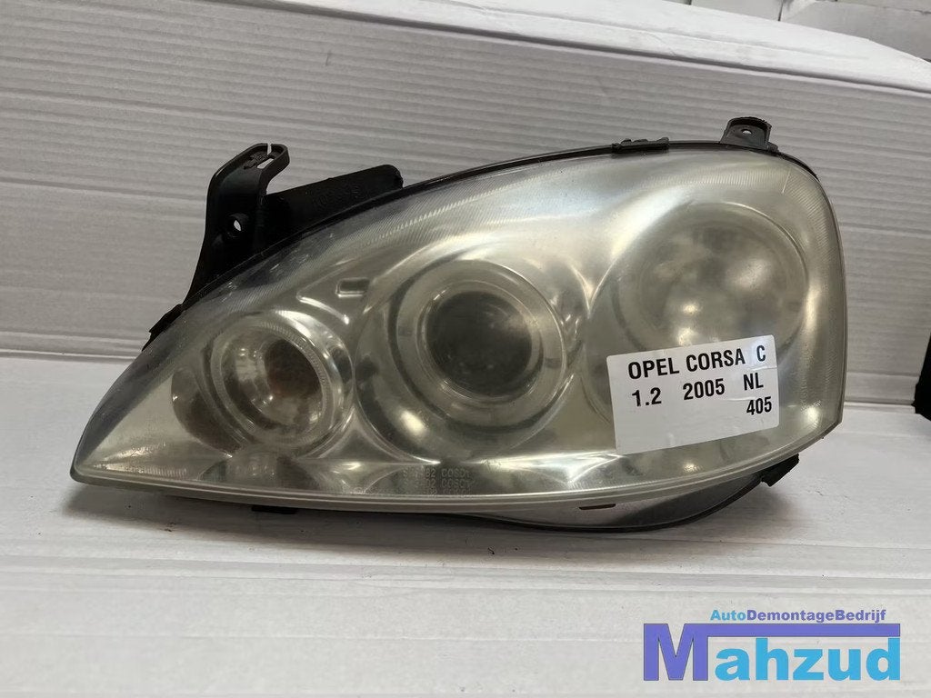 OPEL CORSA C Links rechts koplamp 2000-2004, Auto-onderdelen, Verlichting, Gebruikt, Opel Automobile GmbH, Ophalen of Verzenden