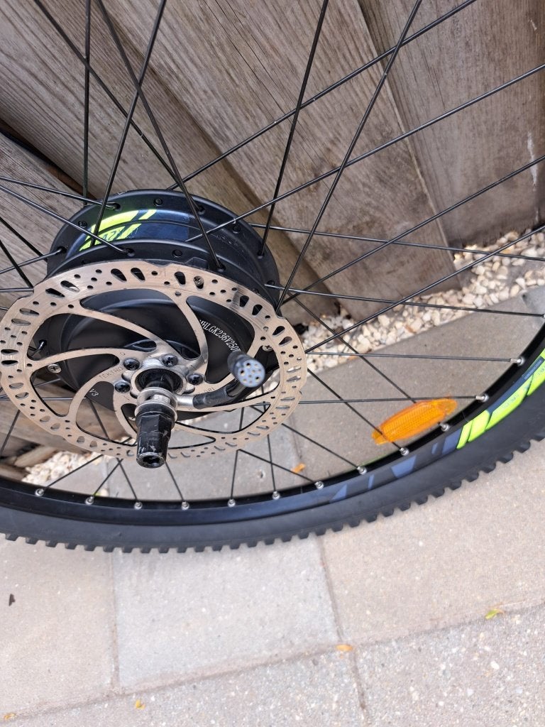 ROCKRIDER E-ST 100 Elektrische MTB 27.5, Heren, Ophalen of Verzenden, Zo goed als nieuw, Schijfrem