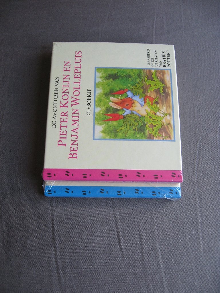 Potter 2 CD-boekjes Plooi Hengelaar&Pieter Benjamin (sealed), Ophalen of Verzenden, Beatrix Potter, Cd