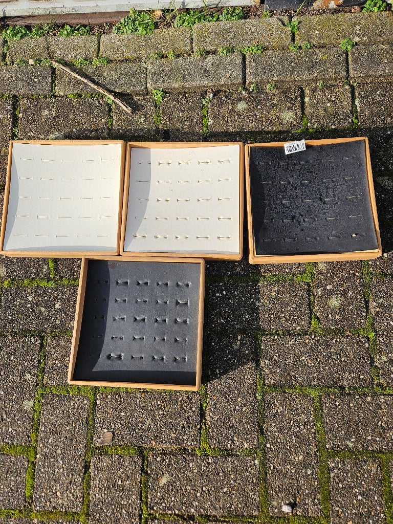Display voor ringen, Zwart, Ophalen of Verzenden, Zo goed als nieuw, Dame of Heer