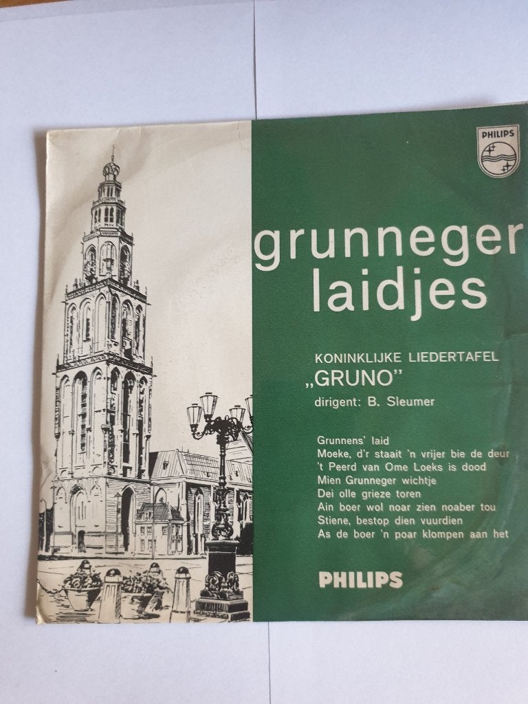 1272 koninklijke liedertafel gruno - grunneger laidjes, Cd's en Dvd's, Verzenden, Gebruikt