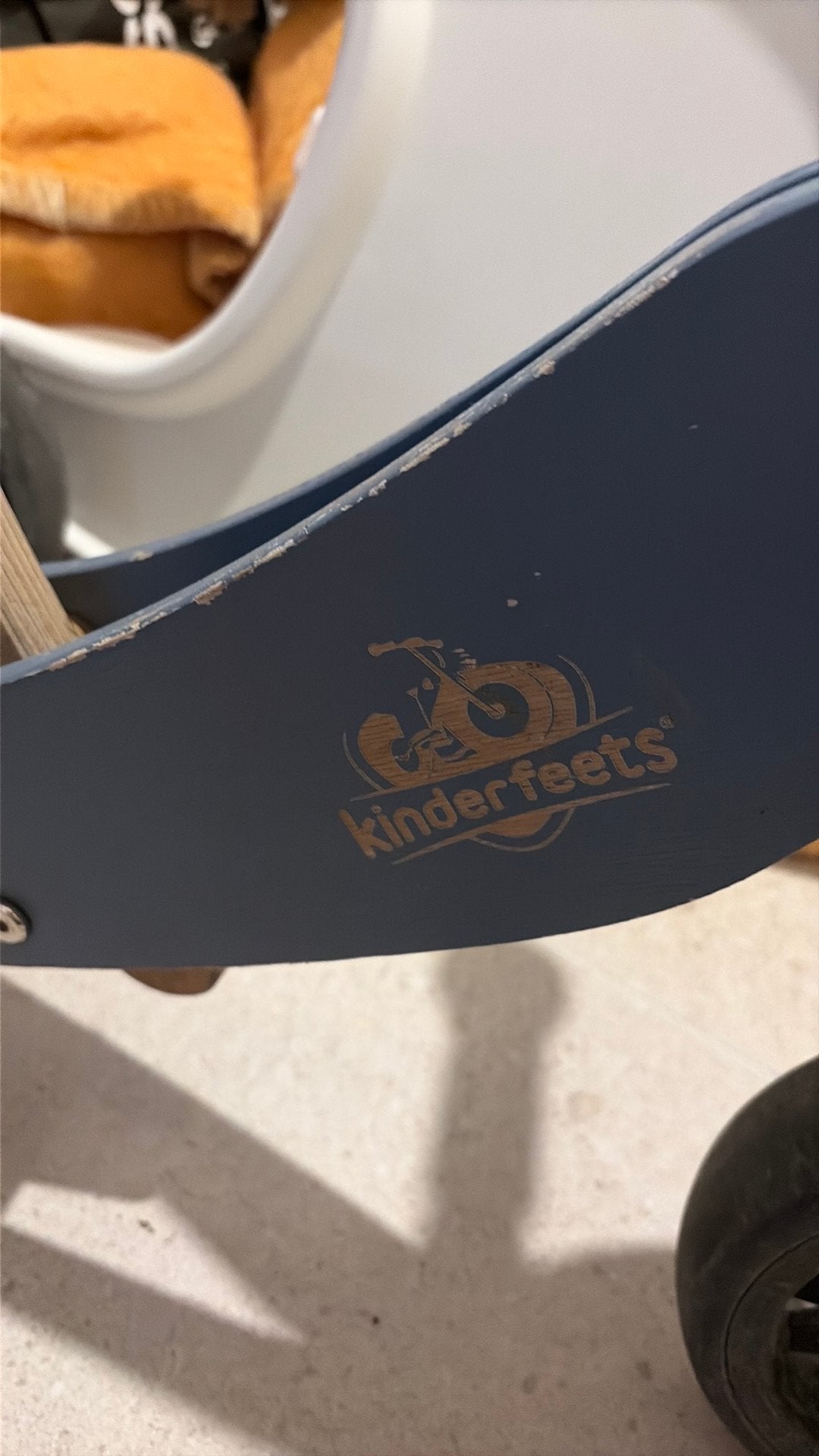 Kinderfeets kinderfiets, Ophalen of Verzenden, Gebruikt, Minder dan 16 inch