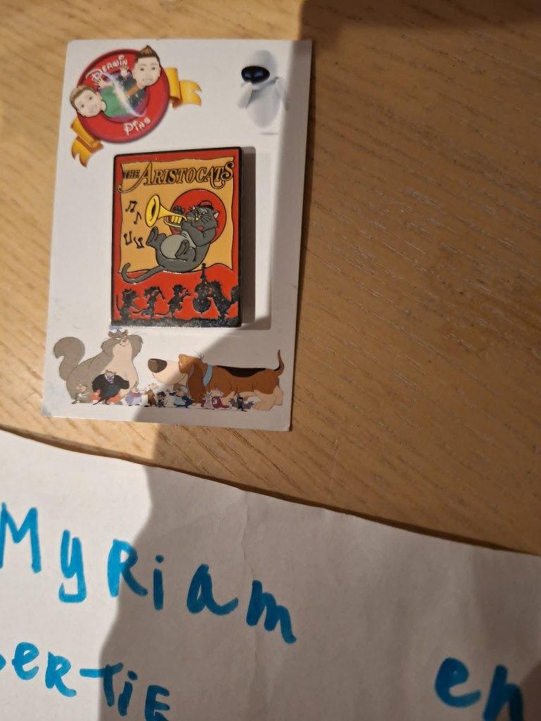 Disney The Aristocats pin, Verzamelen, Disney, Ophalen of Verzenden, Overige figuren, Zo goed als nieuw, Overige typen