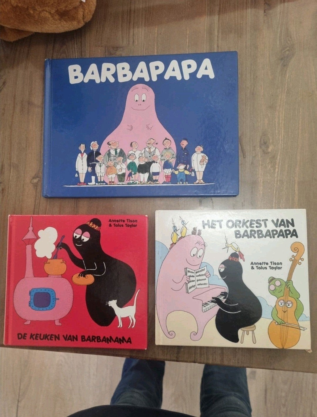 barbapapa boeken, Ophalen