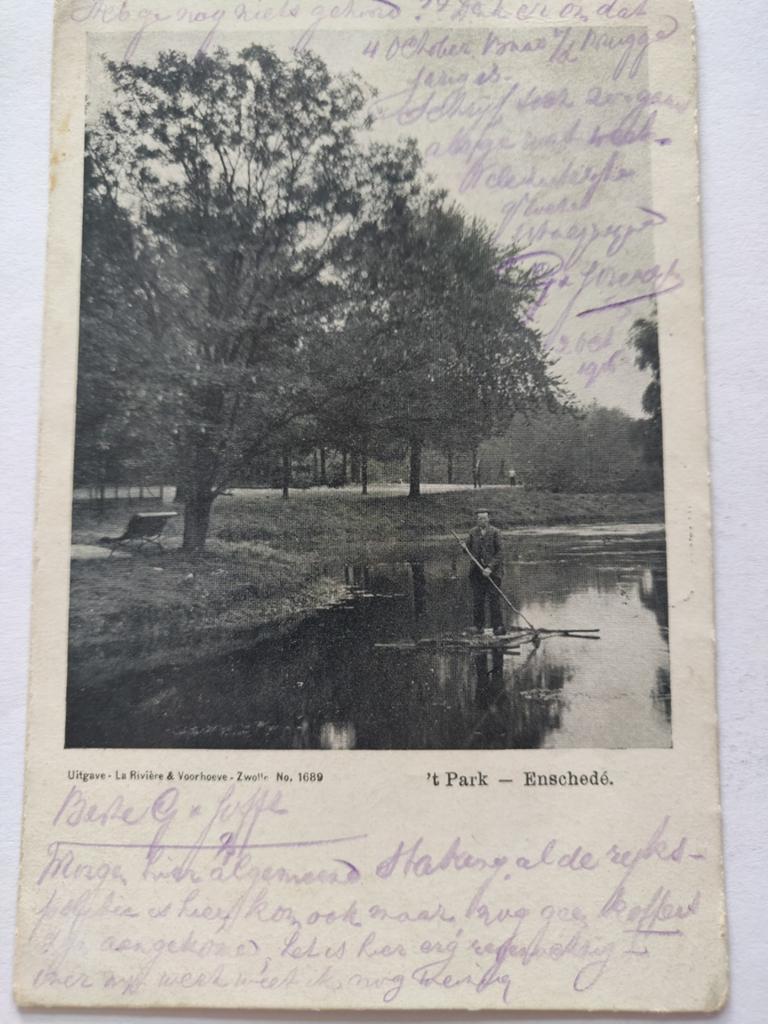 X1567 Enschede 1906, Ophalen of Verzenden, Voor 1920, Noord-Holland