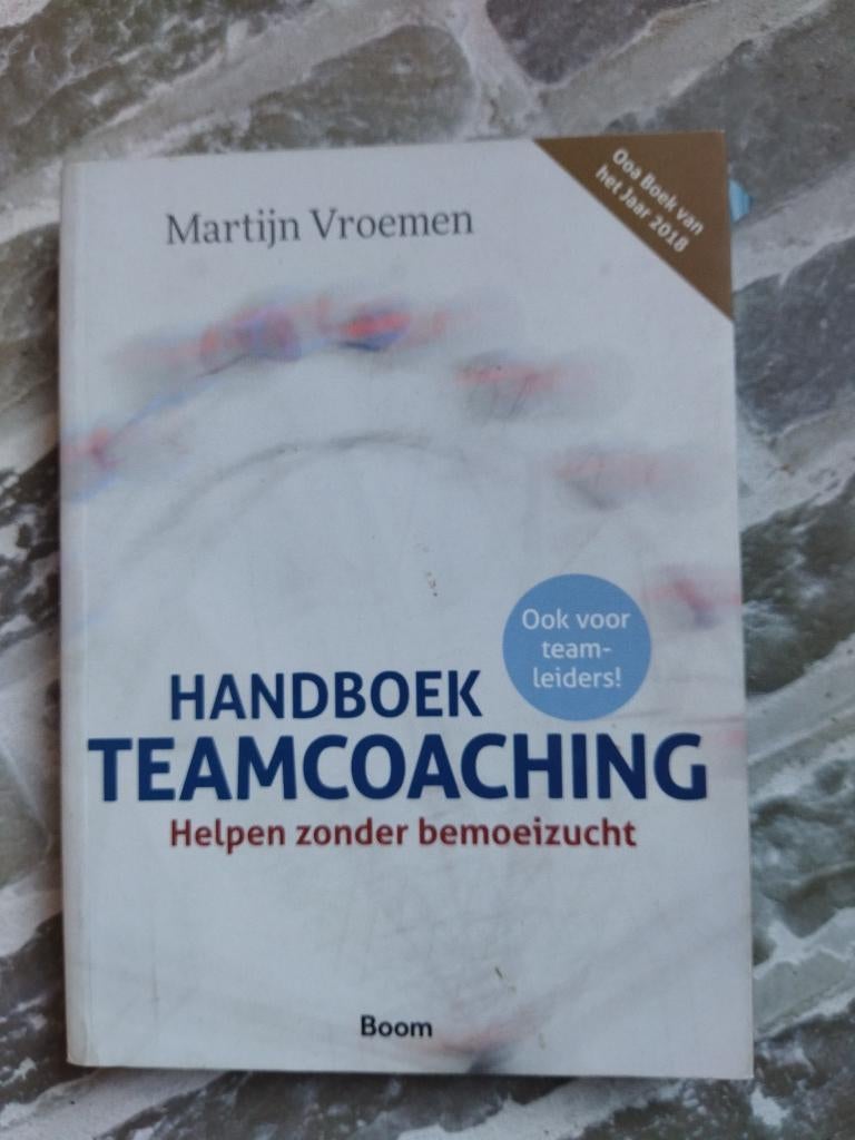 Handboek Teamcoaching, Martijn Vroemen, Zo goed als nieuw, Alpha, HBO