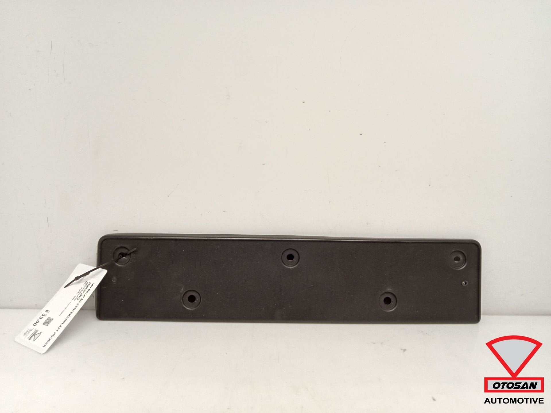VW Polo 2G Kentekenplaat Houder 2G0807287D, Gebruikt, Volkswagen, Volkswagen AG, Bumper
