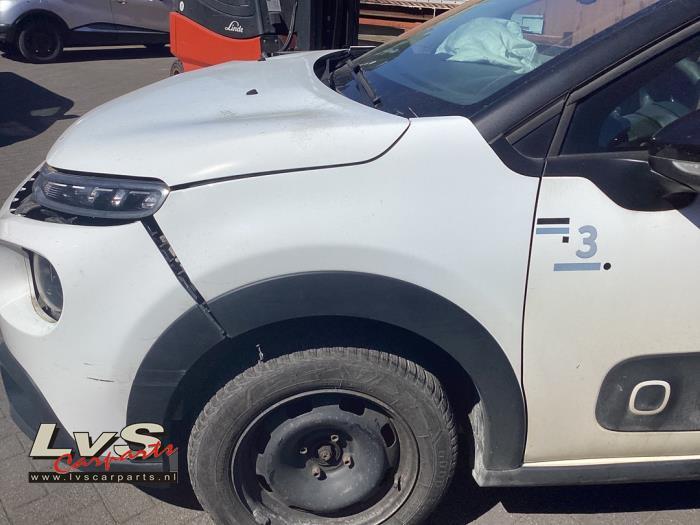 Scherm links-voor van een Citroen C3 (EWP), Gebruikt, -, Ophalen of Verzenden, -