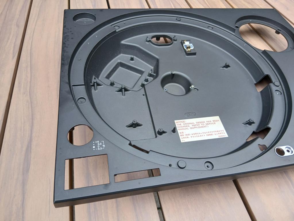 Technics SL-1210MK3 topcover, Ophalen of Verzenden, Technics