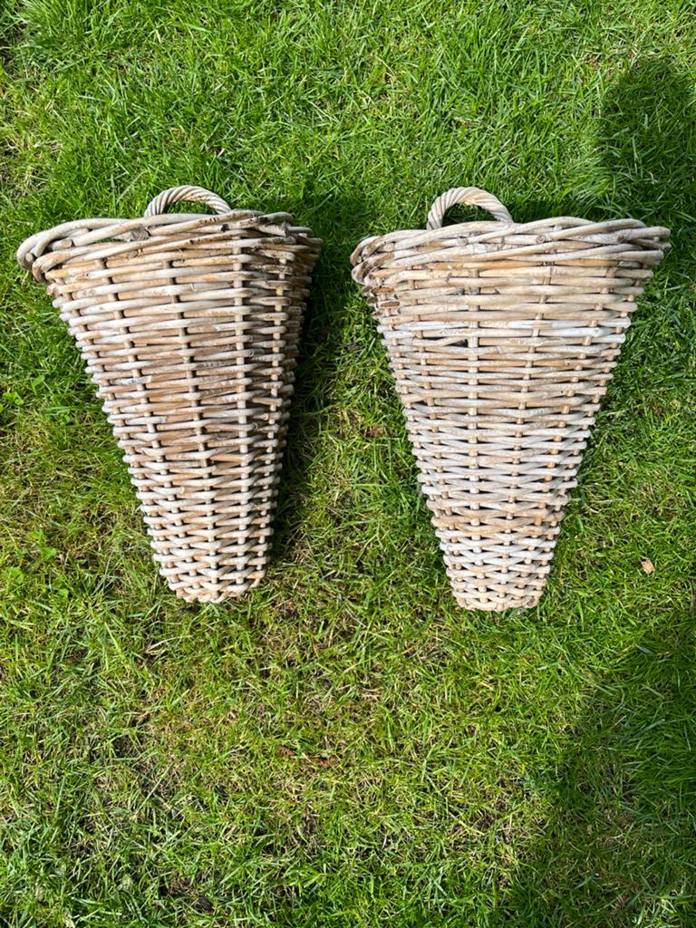 Set 2 hangmanden, Ophalen, Minder dan 30 cm, Rond, Zo goed als nieuw