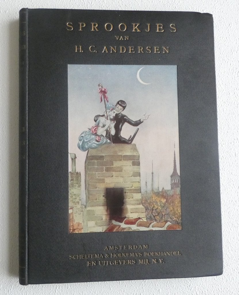 1928-Hans Christian Andersen -deel 2 sprookjes boek [2043], Ophalen of Verzenden, Zo goed als nieuw, Hans Christian Andersen