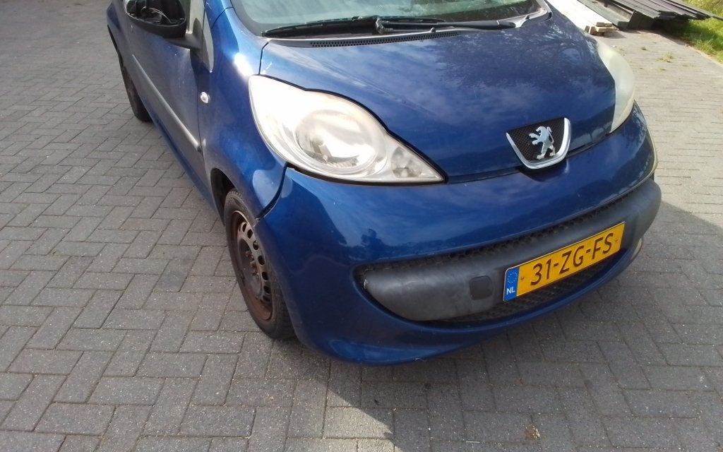 MOTORKAP PEUGEOT 107       DONKER BLAUW, Niet ingevuld, Gebruikt, Voor, Niet ingevuld