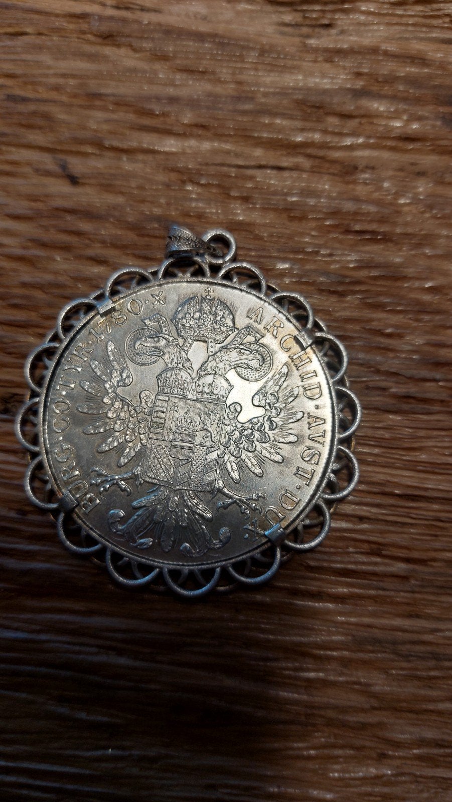 Maria theresia munt zilver, Ophalen of Verzenden, Oostenrijk, Zilver