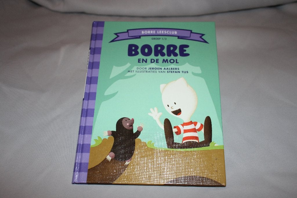 Borre en de mol - De Gestreepte Boekjes - groep 1/2, Boeken, Ophalen of Verzenden, Gelezen, Fictie algemeen