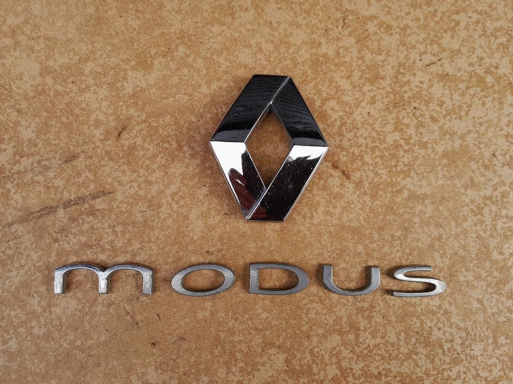 LOGO SET - RENAULT MODUS - Voor op de Achterklep - EMBLEEM, Auto diversen, Overige Auto diversen, Verzenden