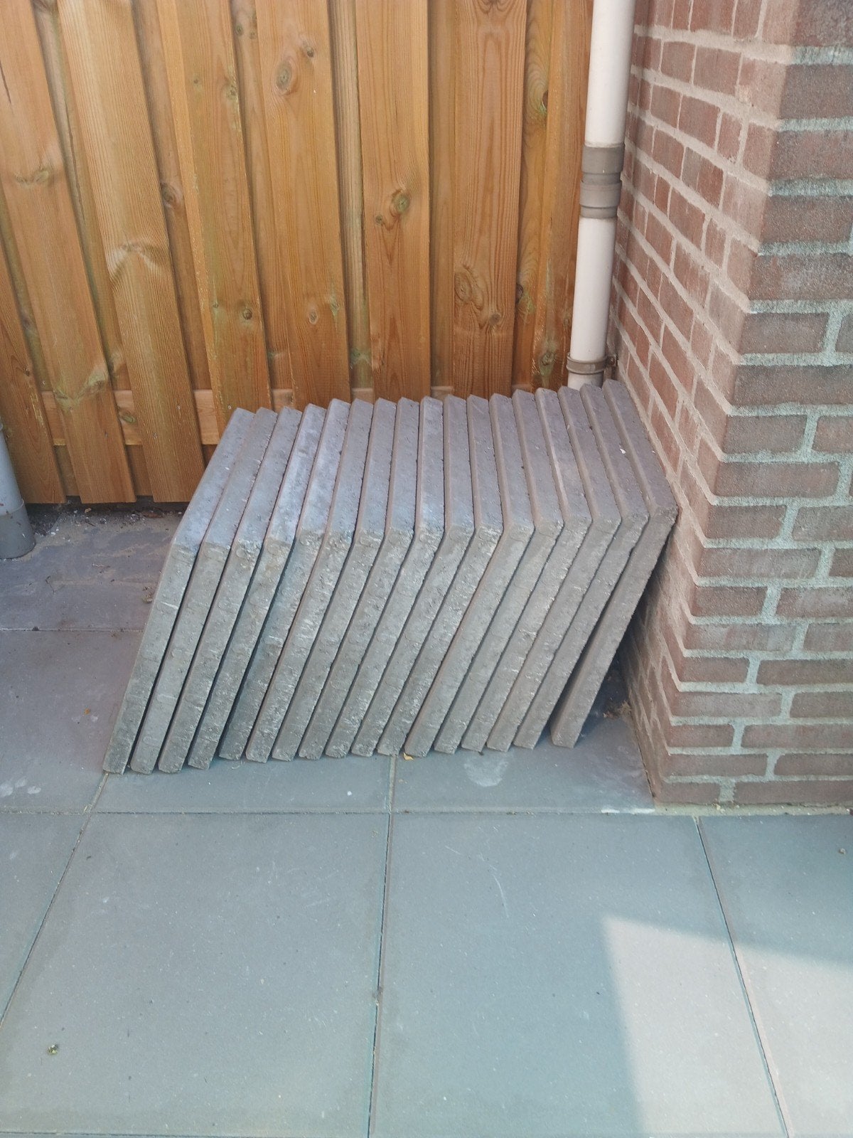 Nieuwe vloertegels - grijs, 50 x 50 cm, Ophalen, 40 tot 60 cm, Nieuw, Minder dan 5 m²