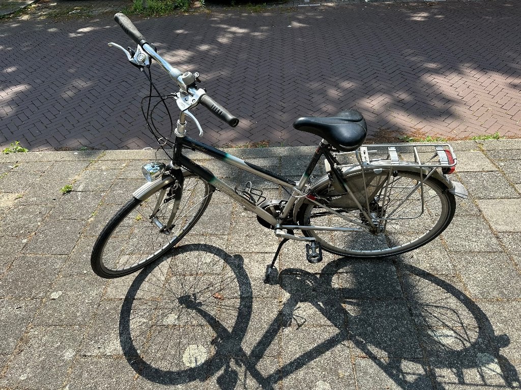 Fiets 28 inches, 7 gears, Fietsen en Brommers, Fietsen | Dames | Damesfietsen, Ophalen, Gebruikt, Velgrem, Overige merken