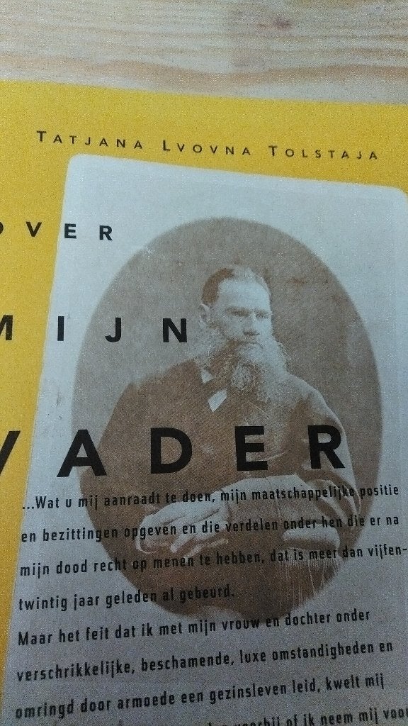 Over Mijn Vader - Tatjana Lvovna Tolstaja, Gelezen, Kunst en Cultuur, Verzenden, Tatjana Lvovna Tolstaja