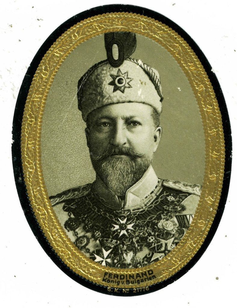 Médaillon GK Ferdinand, Verzamelen, Ophalen of Verzenden, Sigarenbandjes