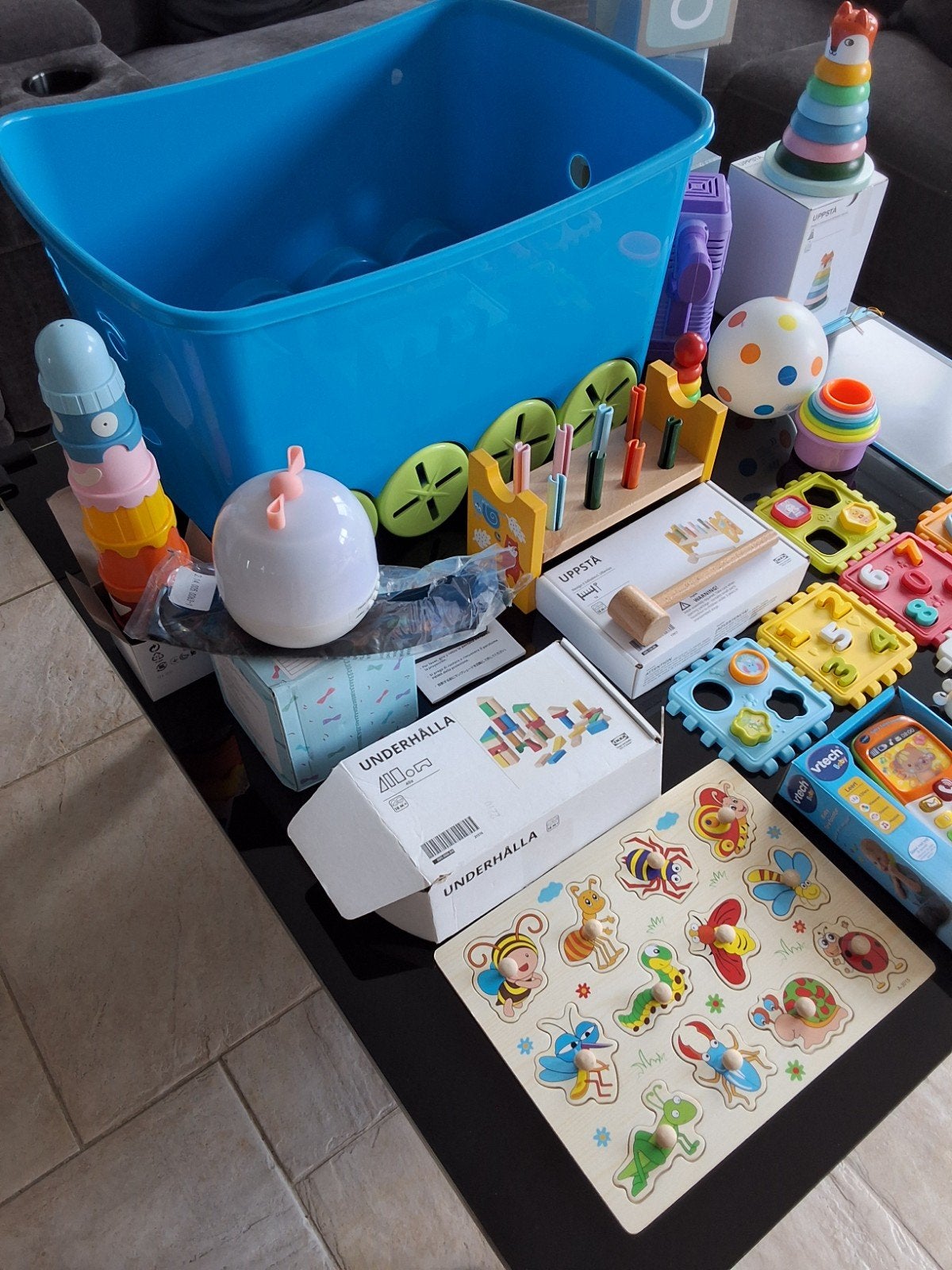 Grote partij baby- en kinder speelgoed, Ophalen, Zo goed als nieuw, Overige typen, Met geluid