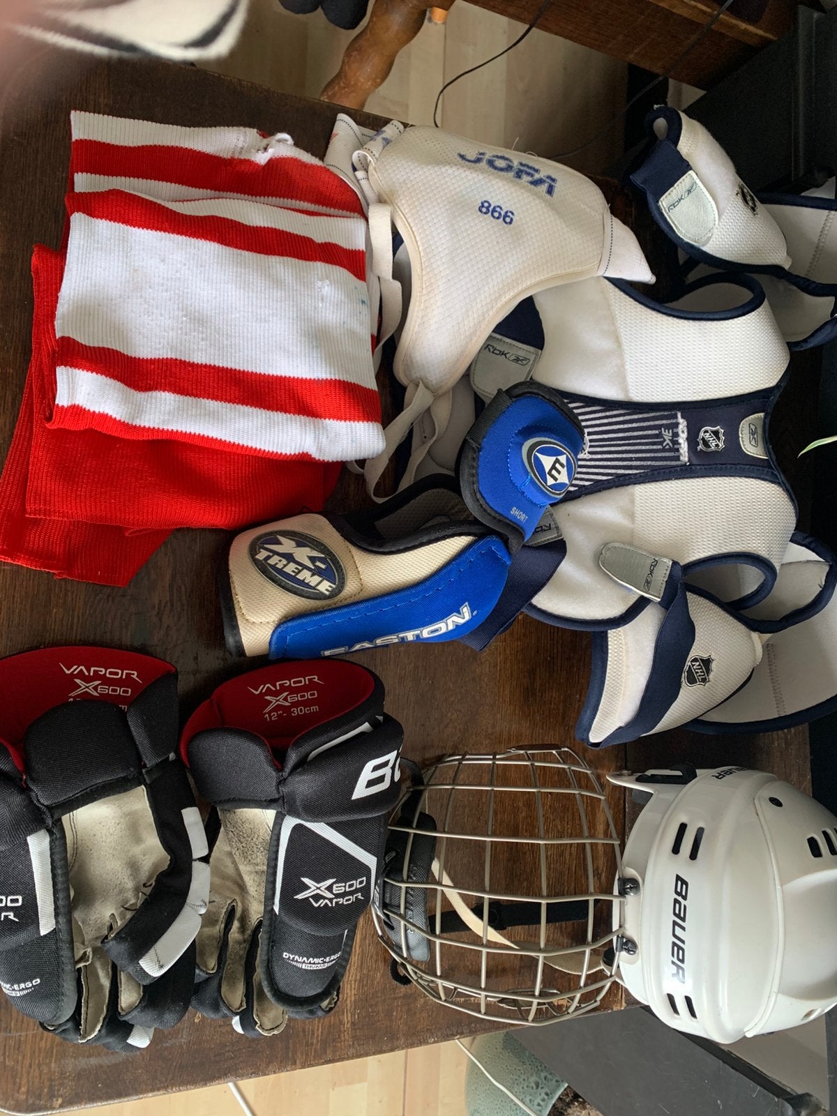 Ijshockey gear inclusief tas!, Ophalen, Gebruikt, Overige typen
