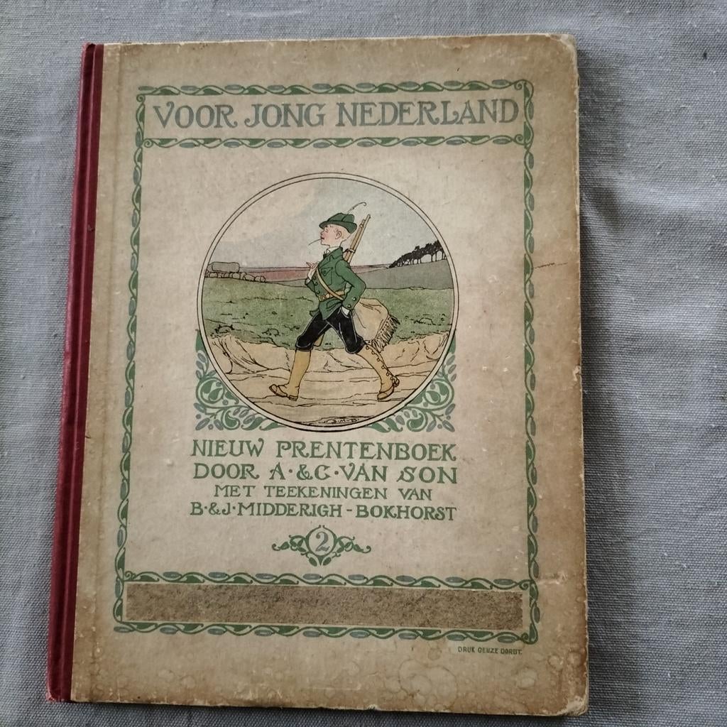 Vroom & Dreesmann V&D- Nieuw Prentenboek A. & C. van Son1925, Ophalen of Verzenden, Gelezen, A. & C. van Son, Prentenboek