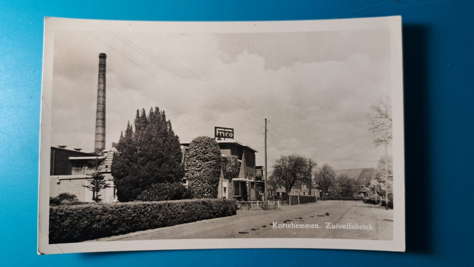 Kortehemmen zuivelfabriek Frico 1955, Ophalen of Verzenden, 1940 tot 1960, Gelopen, Friesland