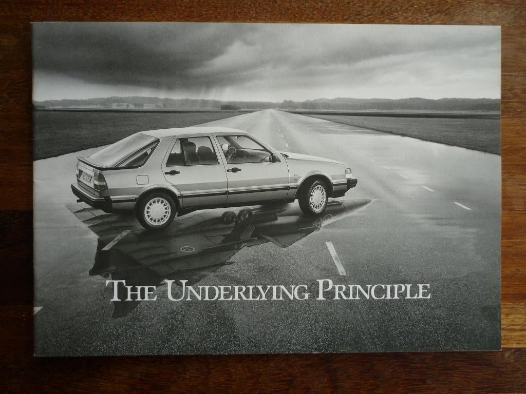 Saab - The Underlying Principle (1985, Engels), Ophalen of Verzenden, Nieuw, Overige merken