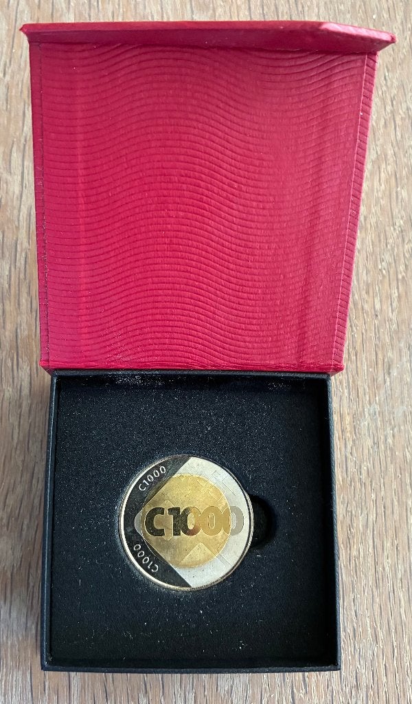 Herdenkingsmunt C1000, Ophalen of Verzenden, Nieuw, Overige typen