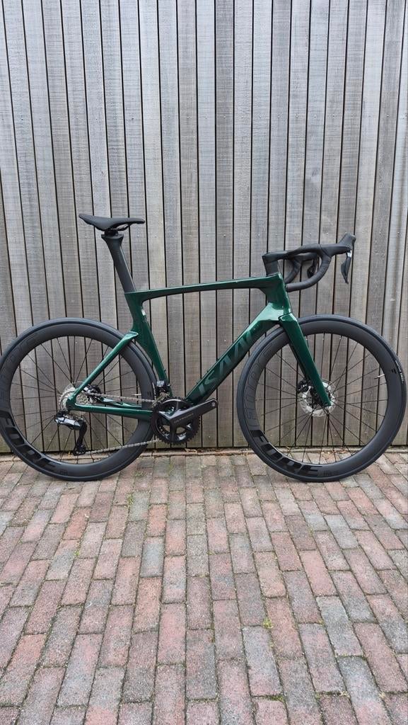 Nieuw!!!Isaac Meson Jade Green Nieuw!!!, Fietsen en Brommers, Fietsen | Racefietsen, Overige merken, Carbon, Nieuw, Ophalen of Verzenden