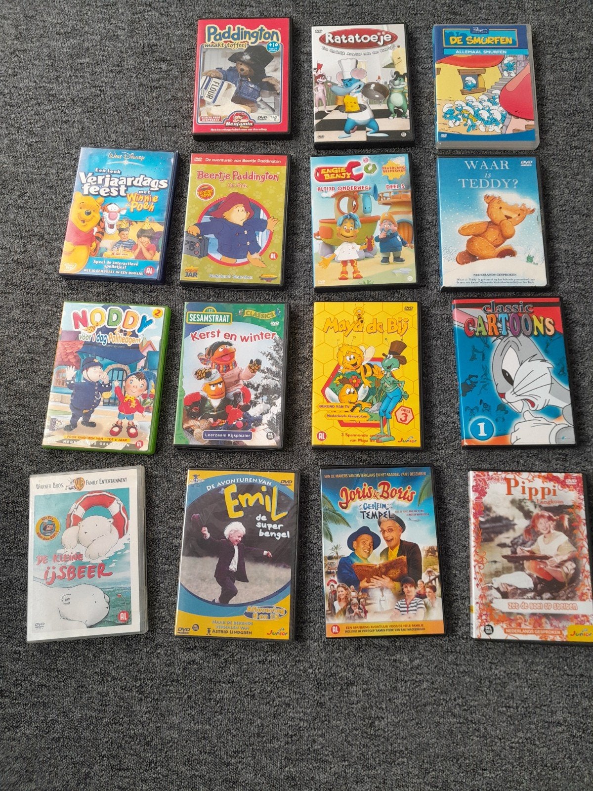 15 dvd's voor kids, Cd's en Dvd's, Dvd's | Kinderen en Jeugd, Alle leeftijden, Ophalen of Verzenden, Zo goed als nieuw
