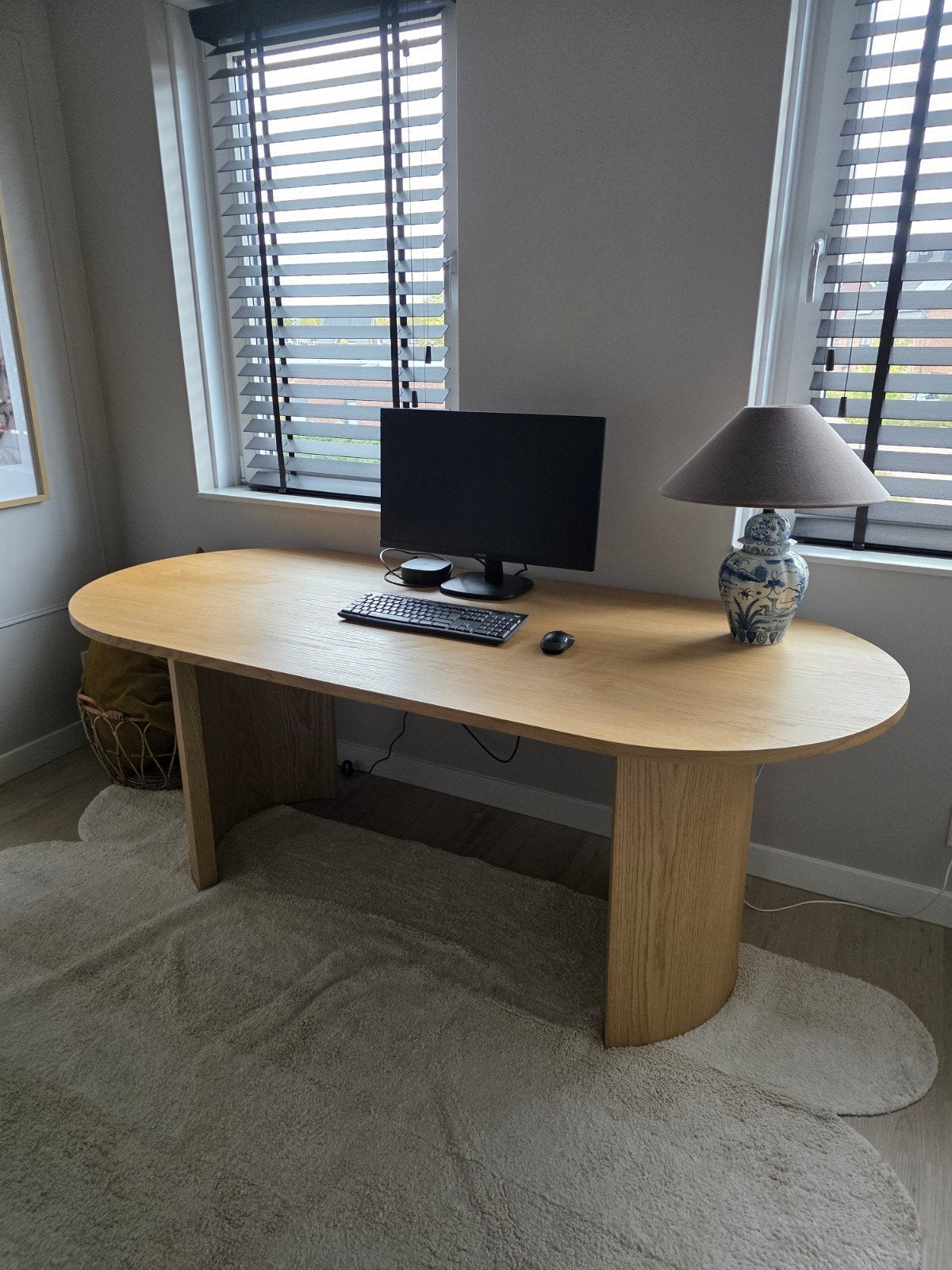 Eettafel 200x90 - Zo goed als nieuw, Huis en Inrichting, Ophalen, 50 tot 100 cm, Zo goed als nieuw, 150 tot 200 cm