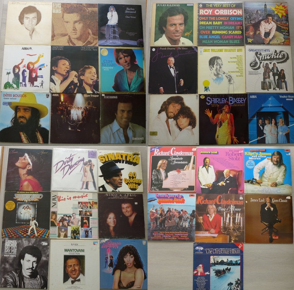 Partij van 34 LP's, Ophalen, Gebruikt, Overige genres, LP