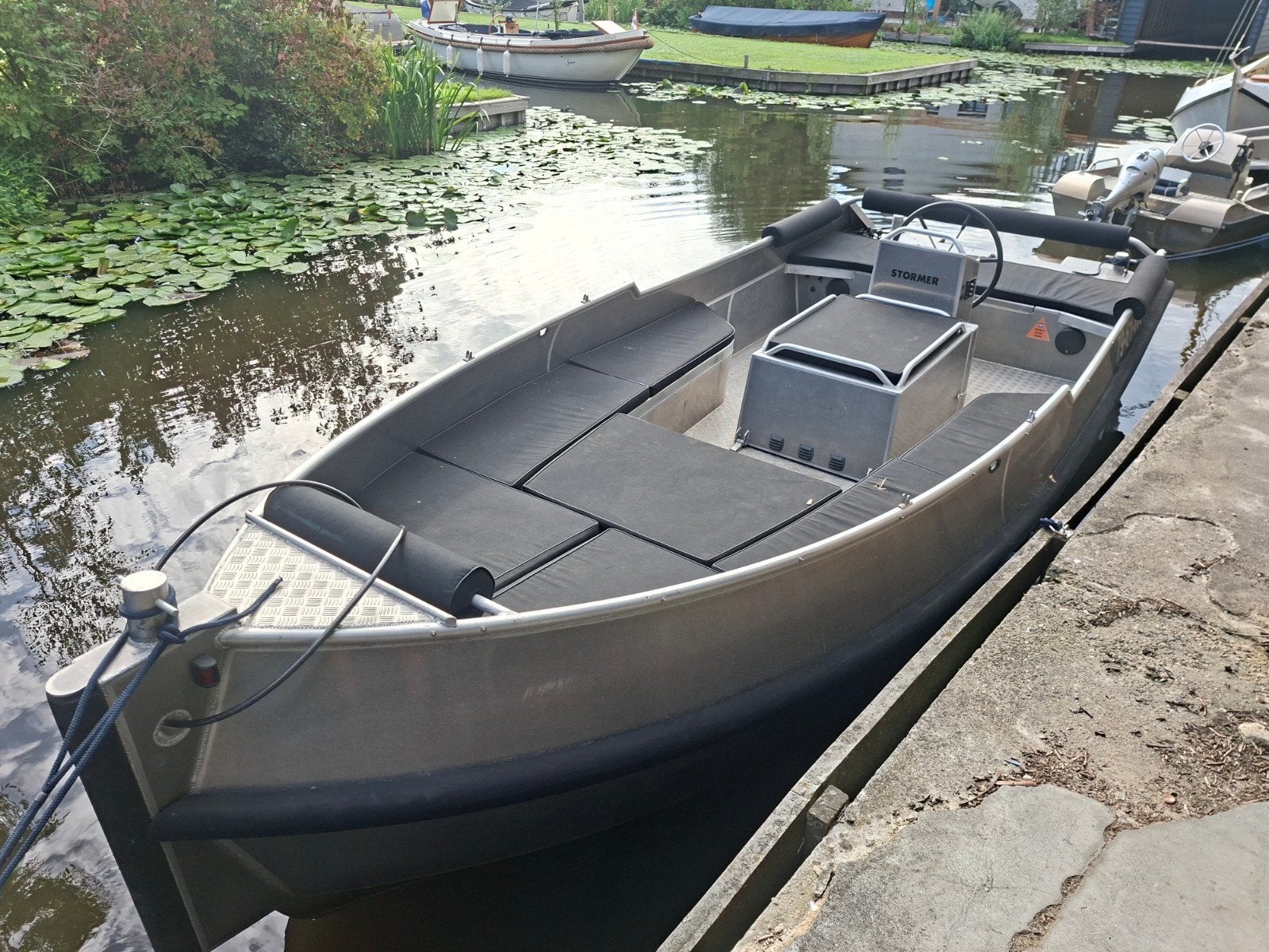 Stormer Tugboat 70 Aluminium Sloep met 140pk turbo diesel