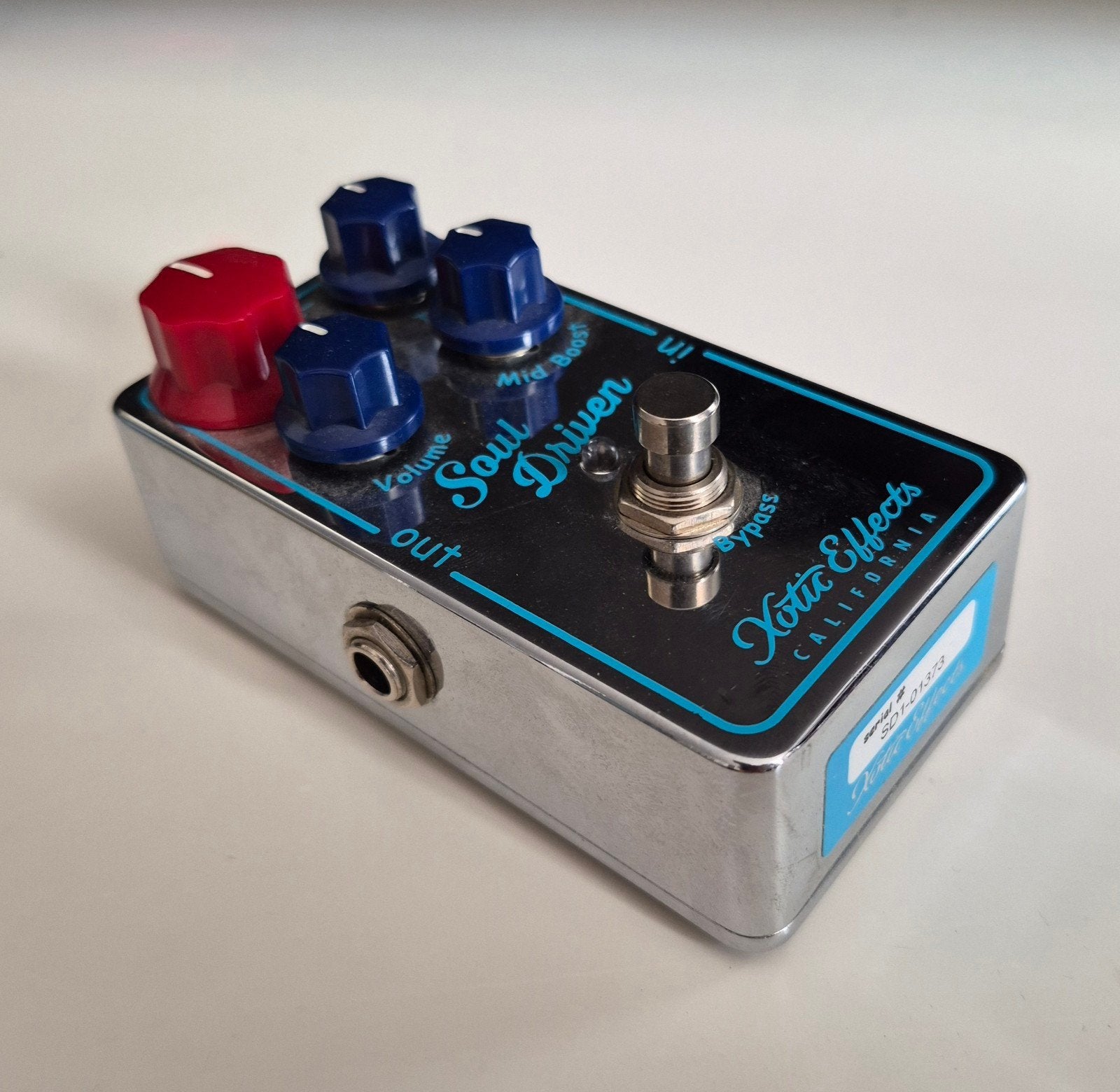 Xotic Effects Soul Driven Overdrive Pedaal, Muziek en Instrumenten, Effecten, Gebruikt, Distortion, Overdrive of Fuzz, Ophalen of Verzenden
