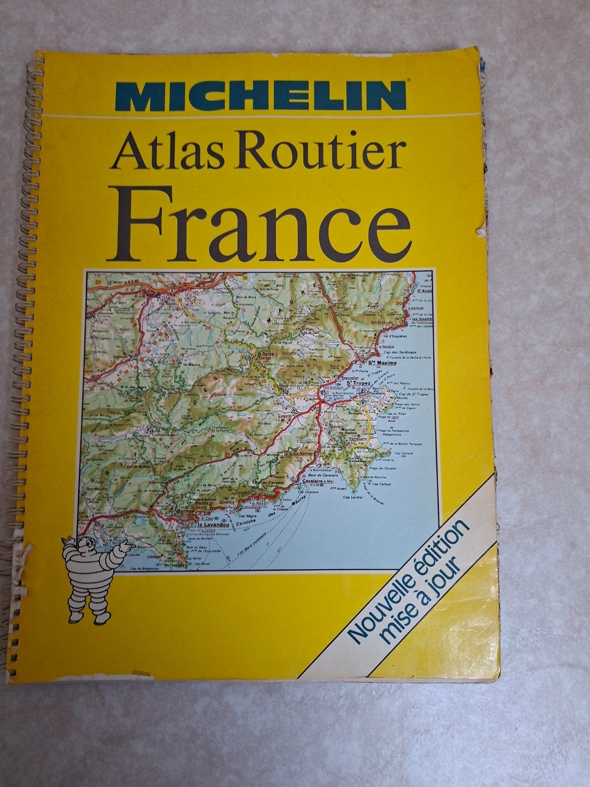 France Michelin Atlas, Boeken, Ophalen of Verzenden, 1800 tot 2000, Frankrijk, Landkaart