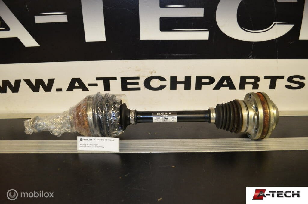 Aandrijfas linksvoor Audi A3 8V 1.8 TFSI  12-17 5q0407271ar, Audi, Gebruikt, Audi, Ophalen of Verzenden