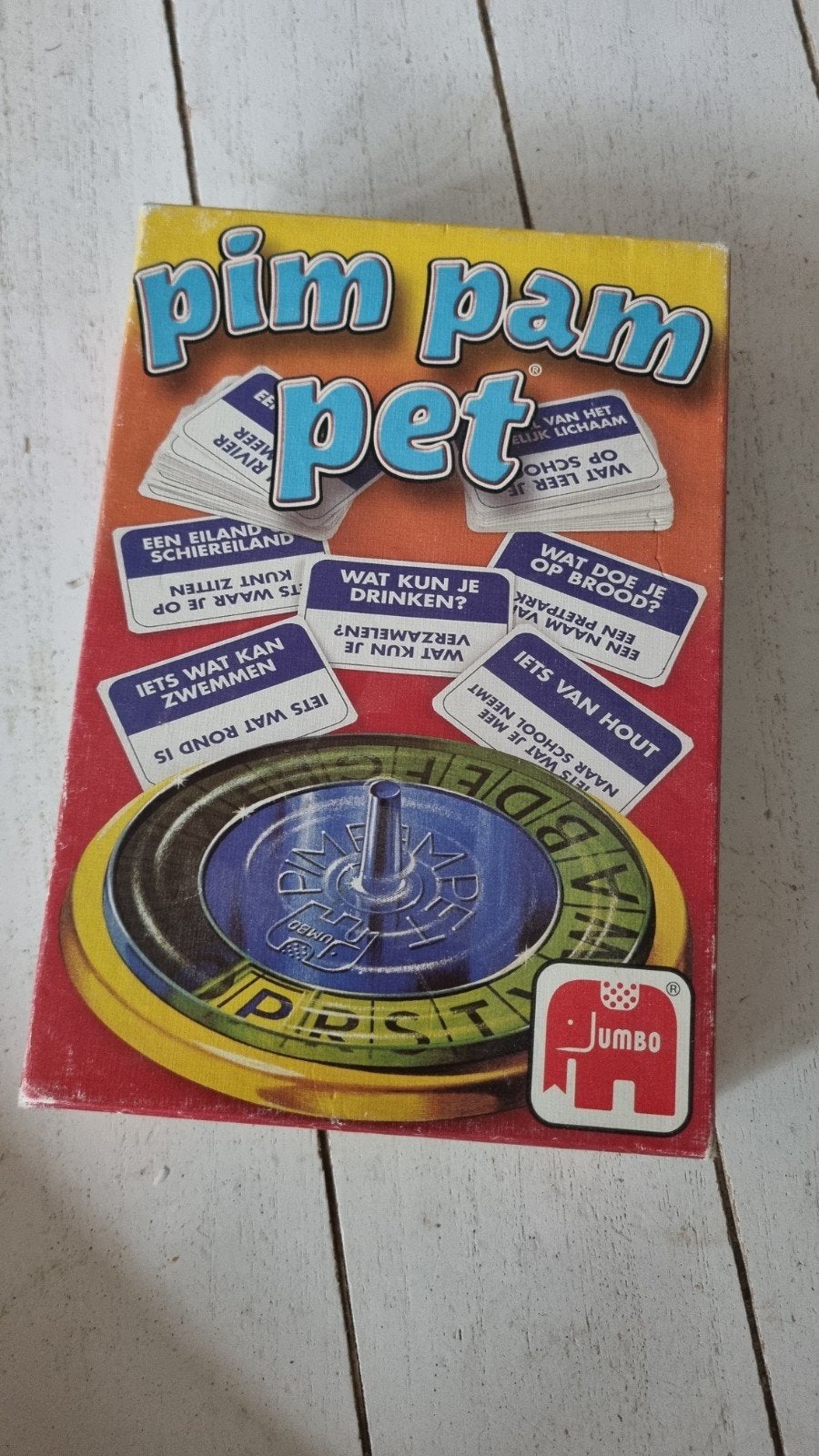 Pim Pam Pet - Het klassieke woordspel van Jumbo, Vijf spelers of meer, Ophalen of Verzenden, Gebruikt, Jumbo