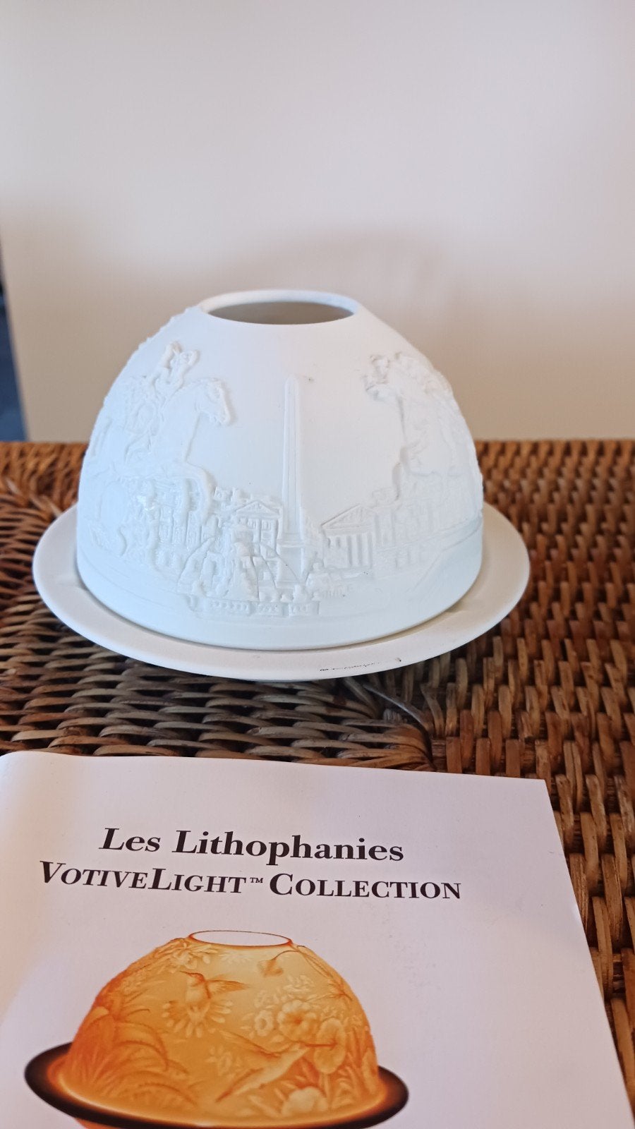 Bernardaud Limoges Votivelight - Paris Monuments, Ophalen of Verzenden