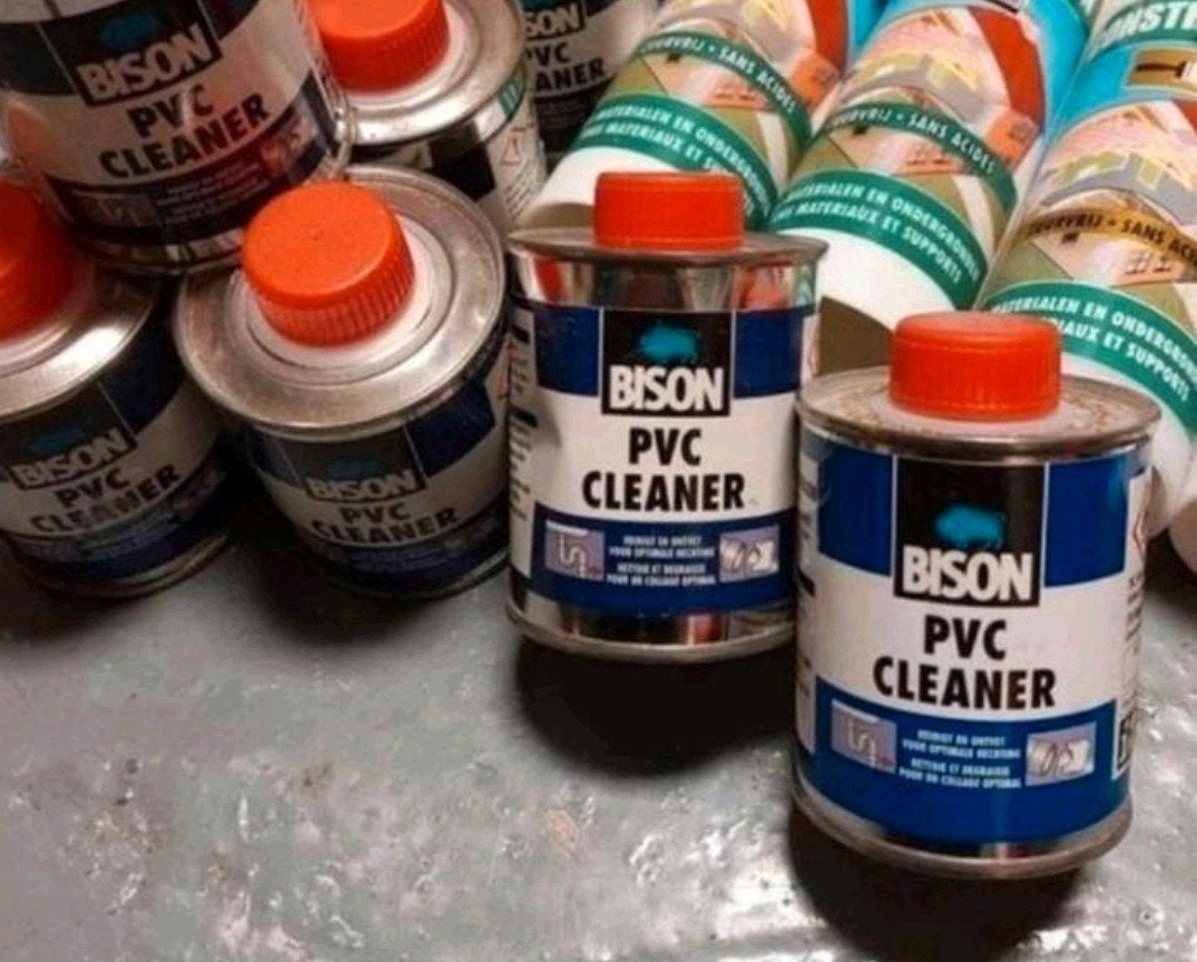 pvc cleaner bison, 125ml (NIEUW)., Minder dan 5 liter, Ophalen of Verzenden, Nieuw, Wit