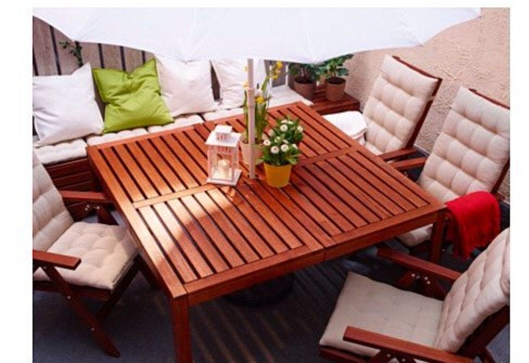 ikea applaro tuintafel, Ophalen, Gebruikt, Rechthoekig, Hout