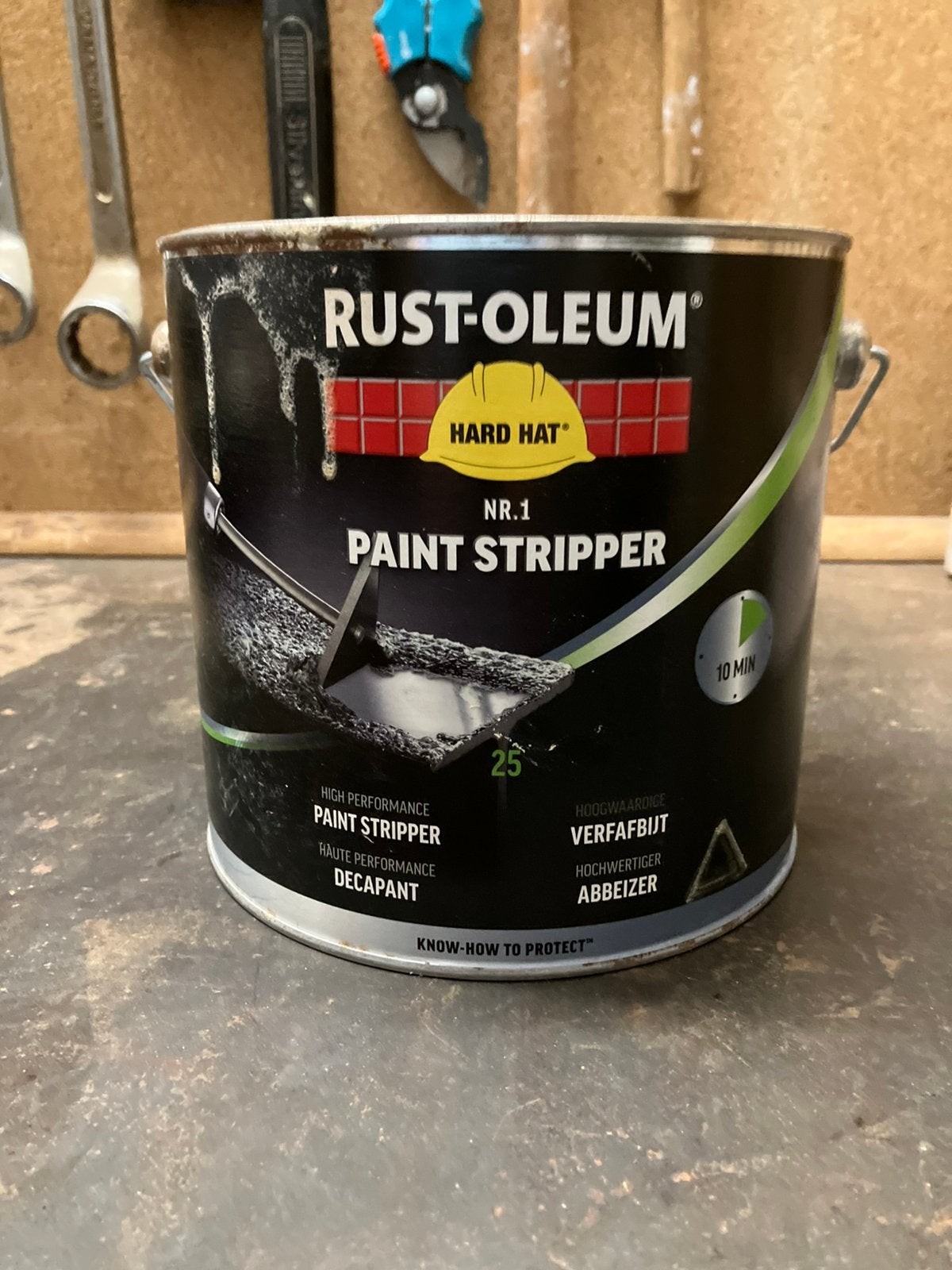 Rustoleum verfafbijt, Ophalen, Gebruikt, Overige kleuren, Beits